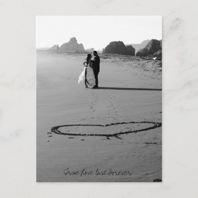 True Love last Forever Postcard (Front)