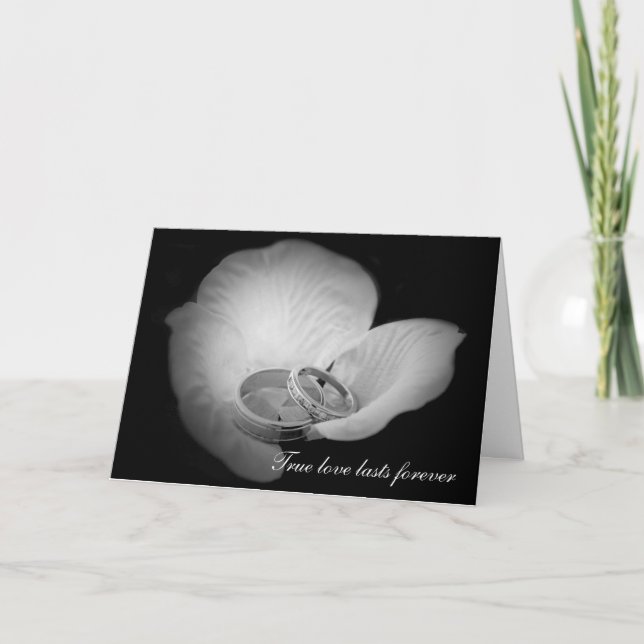 True love lasts forever card (Front)