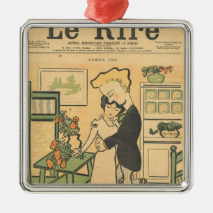 True Love Metal Ornament