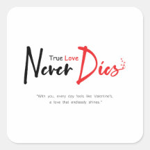 True love never dies