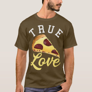 True Love Pepperoni Pizza Slice Premium T-Shirt