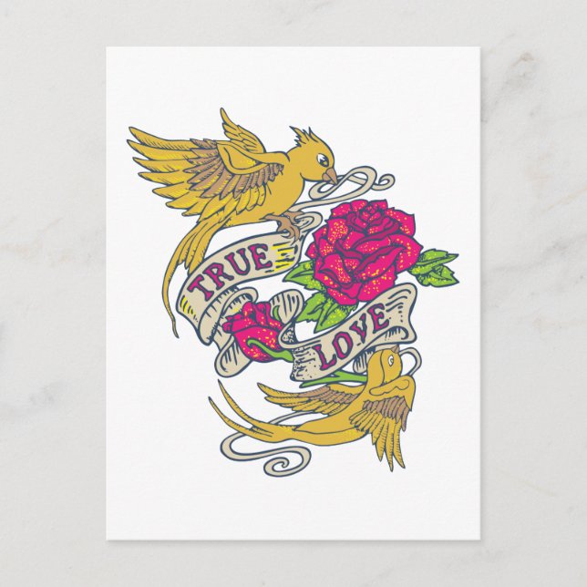 True Love Postcard (Front)