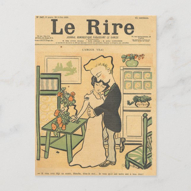 True Love Postcard (Front)