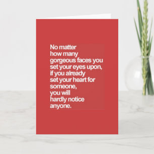 TRUE LOVE QUOTES HOW MANY GORGEOUS FACES SET YOUR CARD
