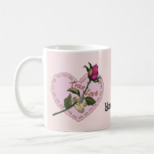 True Love Rose wedding mug
