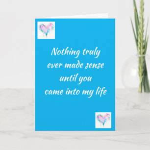 *TRUE LOVE STORIES* DON'T HAVE ENDINGS CARD