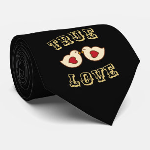 True Love Tattoo Neck Tie