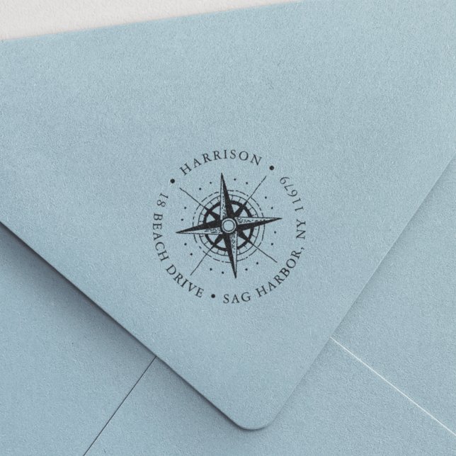 True North Return Address Self-inking Stamp (Creator Uploaded)