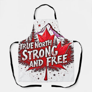 True North Strong Free Apron