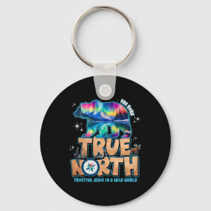 True North Vbs 2025 Trusting Jesus Wilderness Chri Keychain