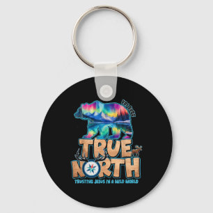 True North Vbs 2025 Trusting Jesus Wilderness Chri Keychain
