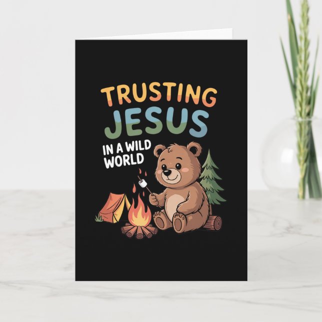 True North Vbs Trusting Jesus In A Wild World Summ Card (Front)
