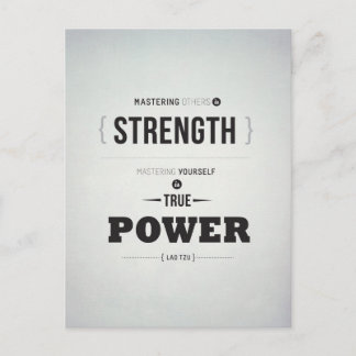 True Power - Inspirational Postcard