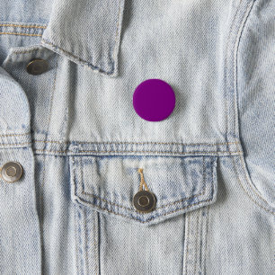 True Purple 1 Inch Round Button