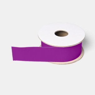 True Purple Grosgrain Ribbon