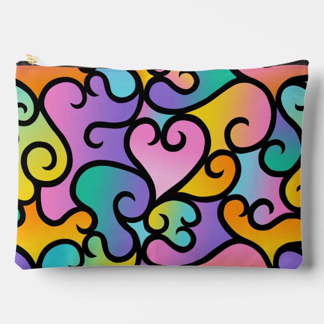 True Shades of Love Print Cut Sew Bag (Front)