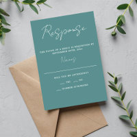 True Simplicity 3 Script Minimal Duck Egg Wedding