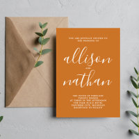 True Simplicity Spice Minimalist Wedding