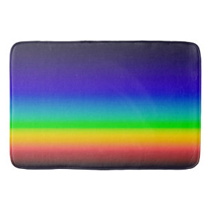 True solar spectrum bath mat