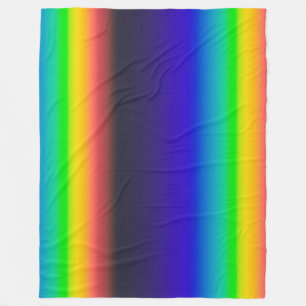 True solar spectrum fleece blanket