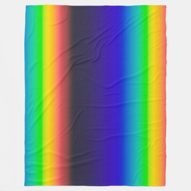 True solar spectrum fleece blanket (Front)