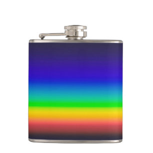 True solar spectrum hip flask