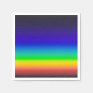 True solar spectrum napkin