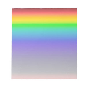 True solar spectrum notepad