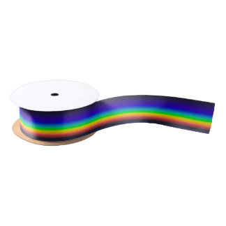 True solar spectrum satin ribbon