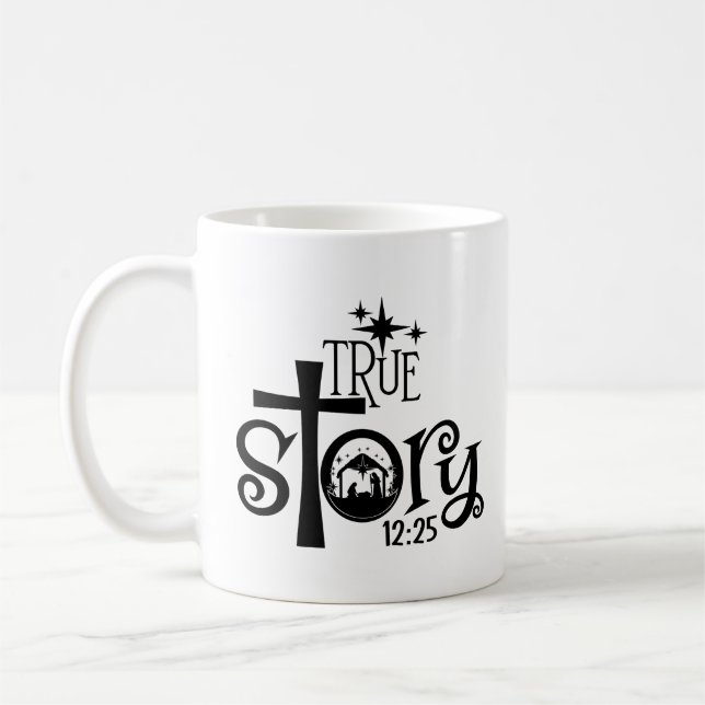 True Story Manger  Coffee Mug (Left)