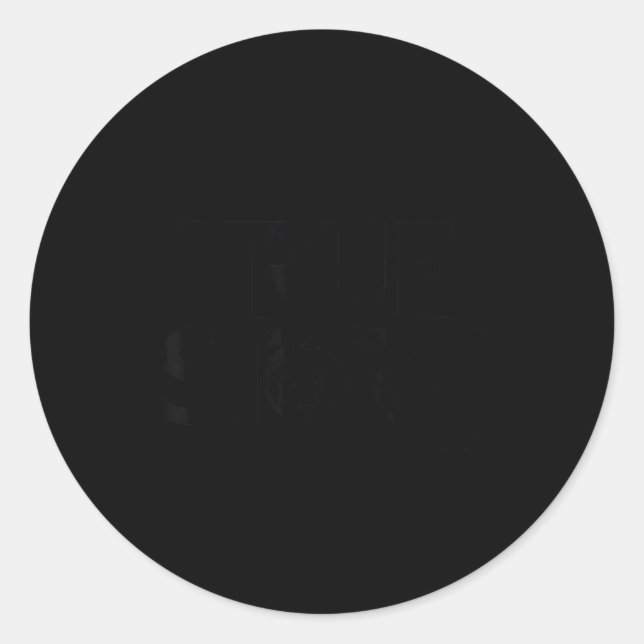 True Story Nativity Scene John 3_16 Christian Chri Classic Round Sticker (Front)