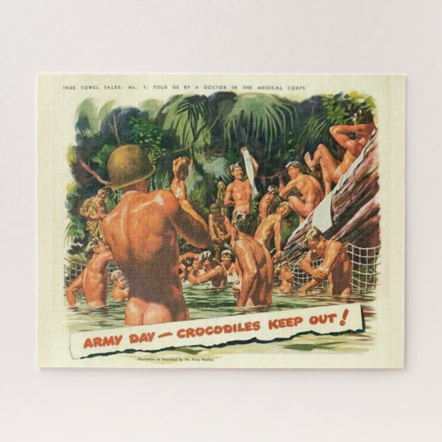 True Towel Tales No. 1 of 6 Jigsaw Puzzle (Horizontal)