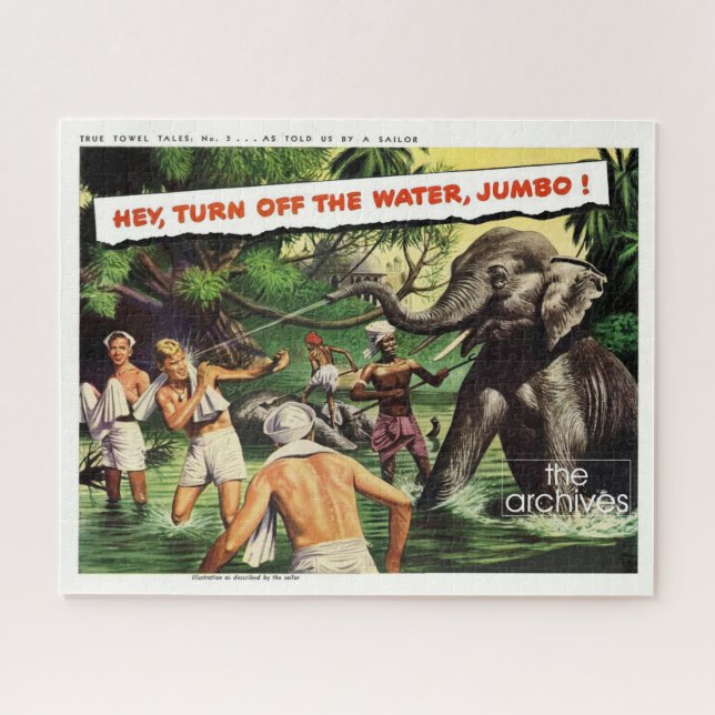 True Towel Tales No. 5 of 6 Jigsaw Puzzle (Horizontal)