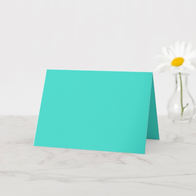 True Turquoise Card (Small Plant)