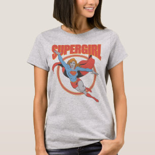 True Vintage Supergirl Flying Graphic T-Shirt