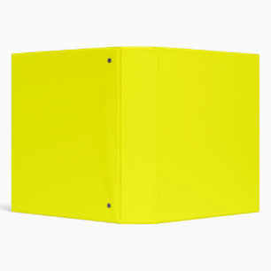 True Yellow Fluo Colour Delight Ready to Customize Binder