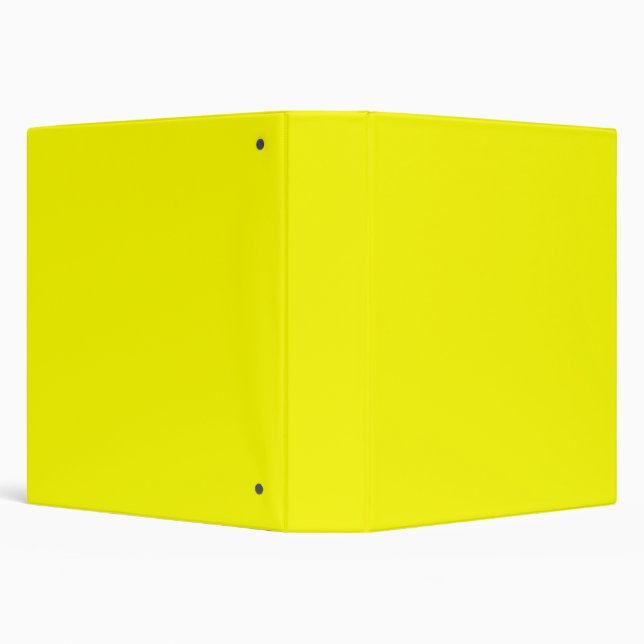True Yellow Fluo Colour Delight Ready to Customize Binder (Background)