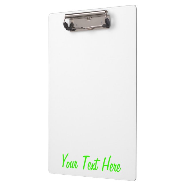 True Yellow Fluo Colour Delight Ready to Customize Clipboard (Left)