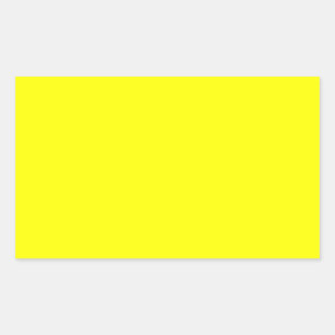 True Yellow Fluo Delight to Customize Sticker