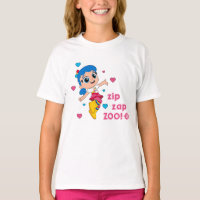 True - Zip Zap Zoo Girls' T-Shirt