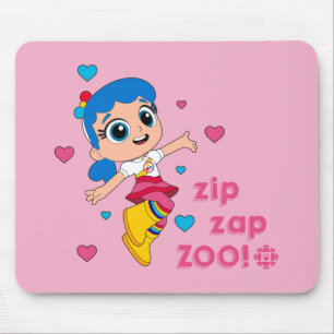 True - Zip Zap Zoo Mouse Pad