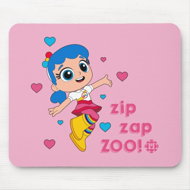 True - Zip Zap Zoo Mouse Pad (Front)