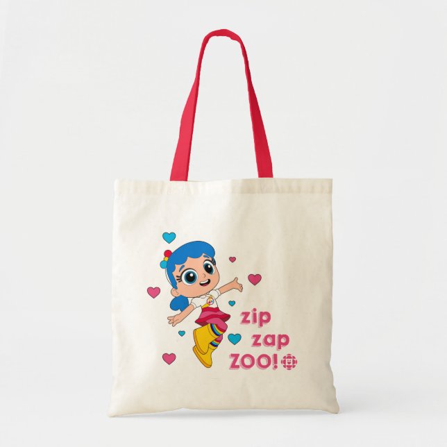 True - Zip Zap Zoo Tote Bag (Front)