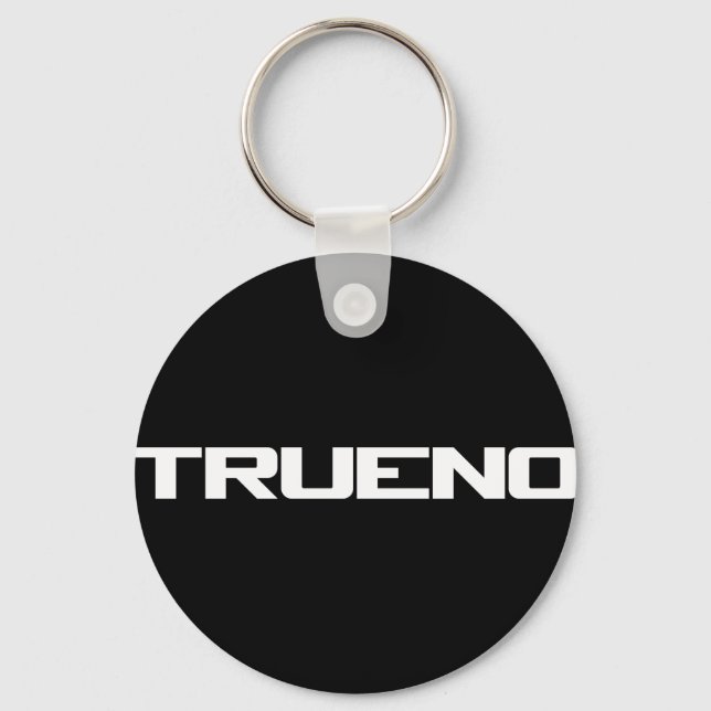 Trueno Keychain (Front)
