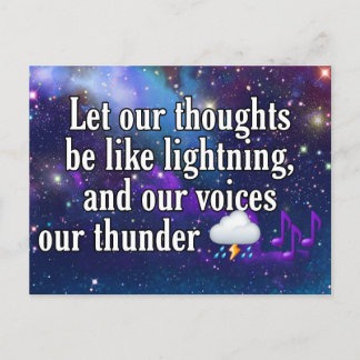 Truer Words Postcard