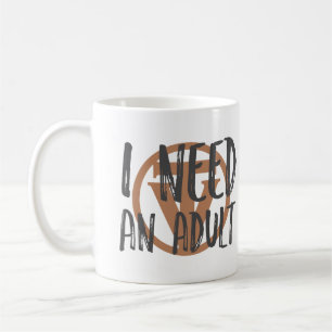 TrueVanguard - j'ai besoin d'un adulte - tasse