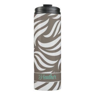 Truffle Modern Chic Simple Personalized Travel Mug