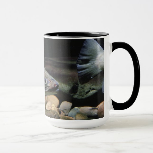 Truite de ruisseau - tasse de café (Droite)