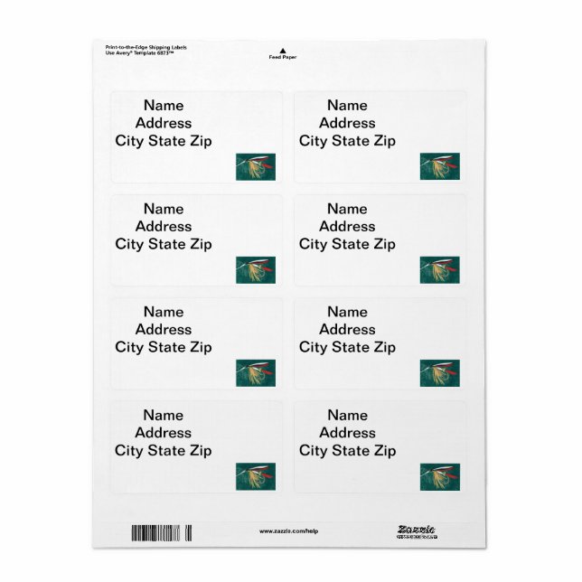 Truite "Fin" Mouche mouillée mouillée mouillée à m (Feuille entière)