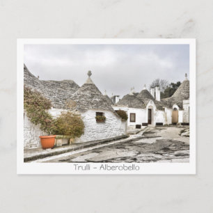 Trulli - Alberobello Postcard